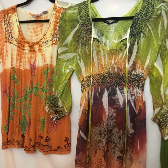 Bundle 3! Boho tops shirts - Picture 4 of 10